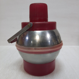 Термос металлический с ручкой, объем 2 литра. СССР